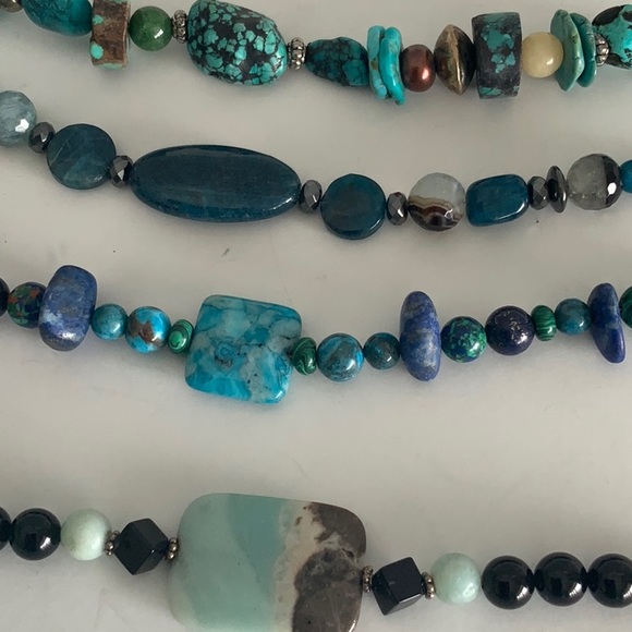 Multi color beaded bracelets - Picture 10 of 13